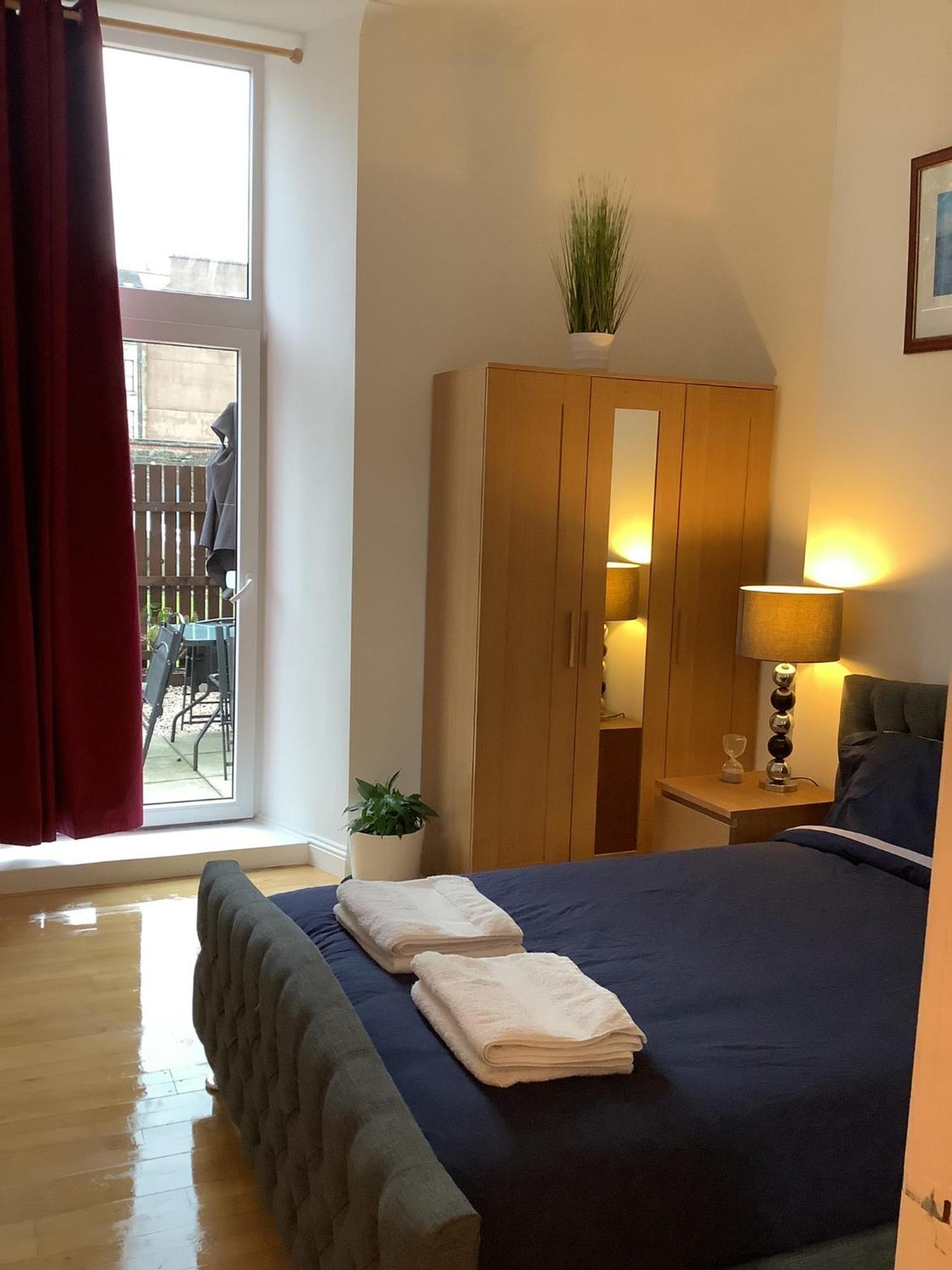 Ground Floor Apartment With Garden Glasgow Luaran gambar